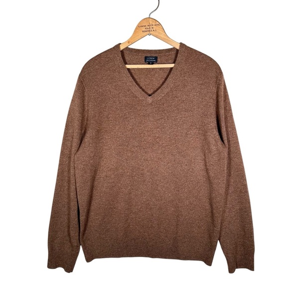J.CREW Everyday 100% Cashmere V-neck Sweater - Picture 5 of 9